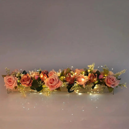 Klarer Acryl Blumenvasen