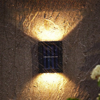 Drahtlose LED Solar Wandleuchten