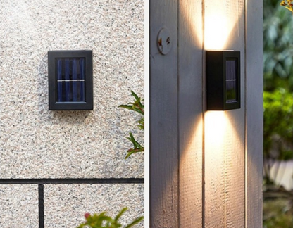 Drahtlose LED Solar Wandleuchten