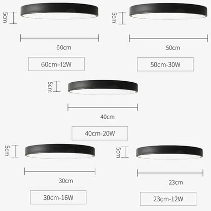 Mehrfarbige LED-Deckenleuchte – Modernes, farbenfrohes Licht für Wohnzimmer und Schlafzimmer