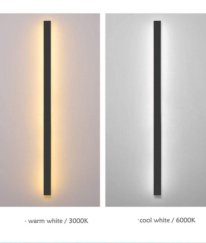 LED Außenlange Wandlampe Heim Zeile