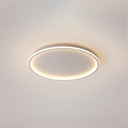LunaNova - Moderne LED-Deckenleuchte Metall/Acryl für Wohn- und Schlafzimmer, Heim Zeile schwarz/weiß Design