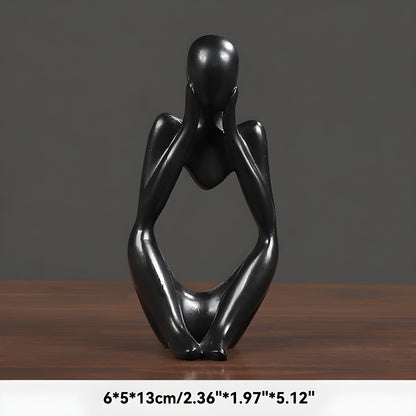Abstrakter Denker Skulptur Wohnkultur