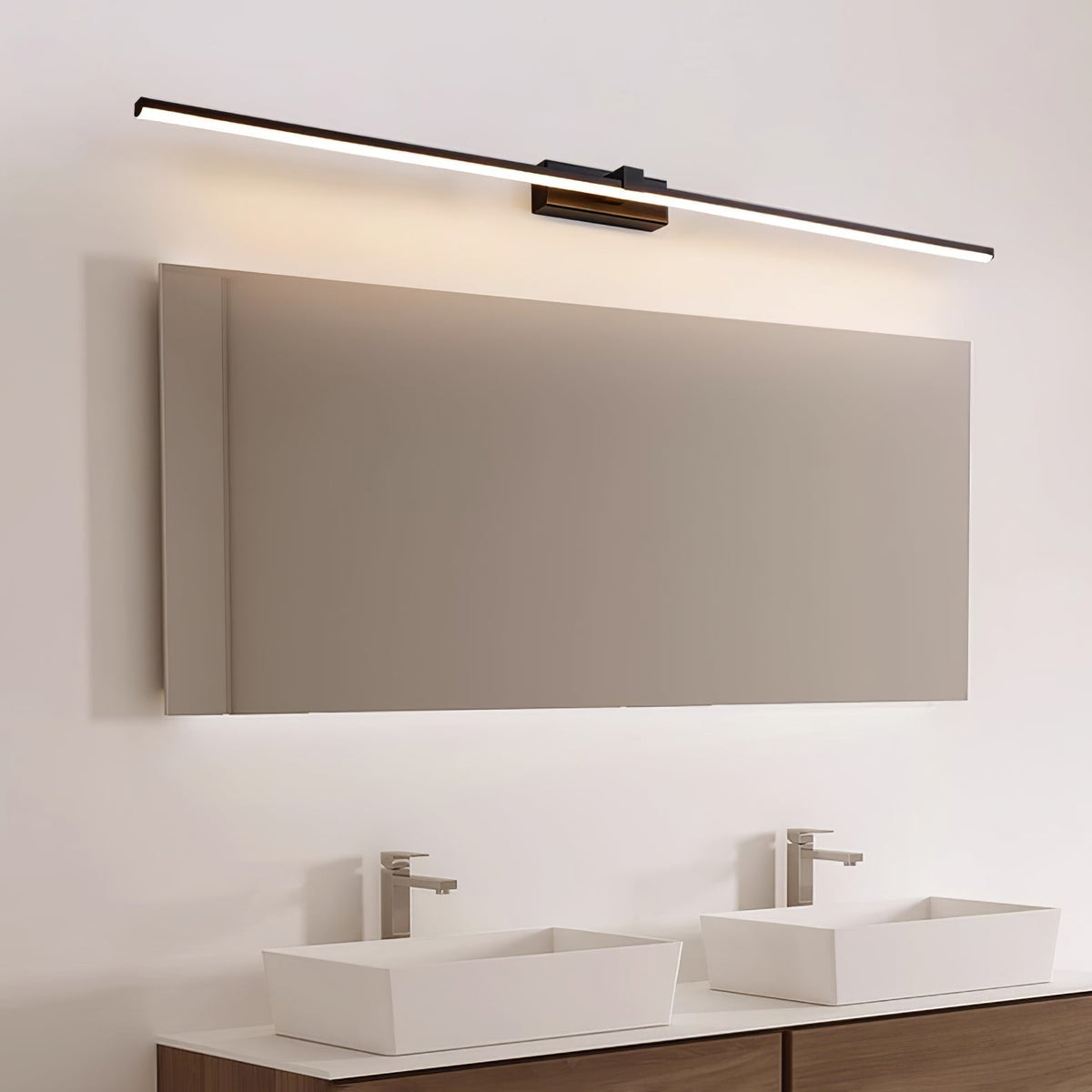 Metall Lineare Spiegel Lampe Halterung Wandlampe | Heim Zeile
