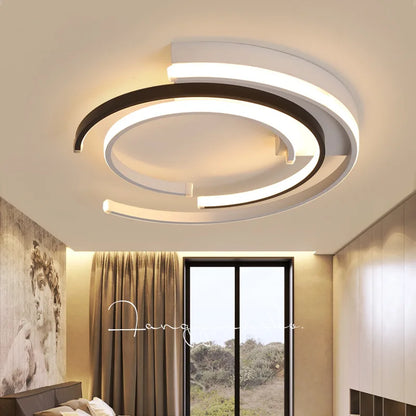 Moderne LED-Deckenleuchte dimmbar | Designer-Deckenlampe für das Wohnzimmer