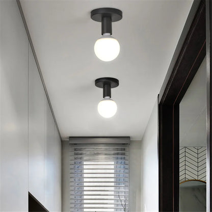 Moderne LED-Deckenleuchte – Minimalistische Innenbeleuchtung für Flur und Wohnzimmer