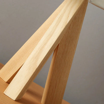 Holztischlampe mit modernem Design