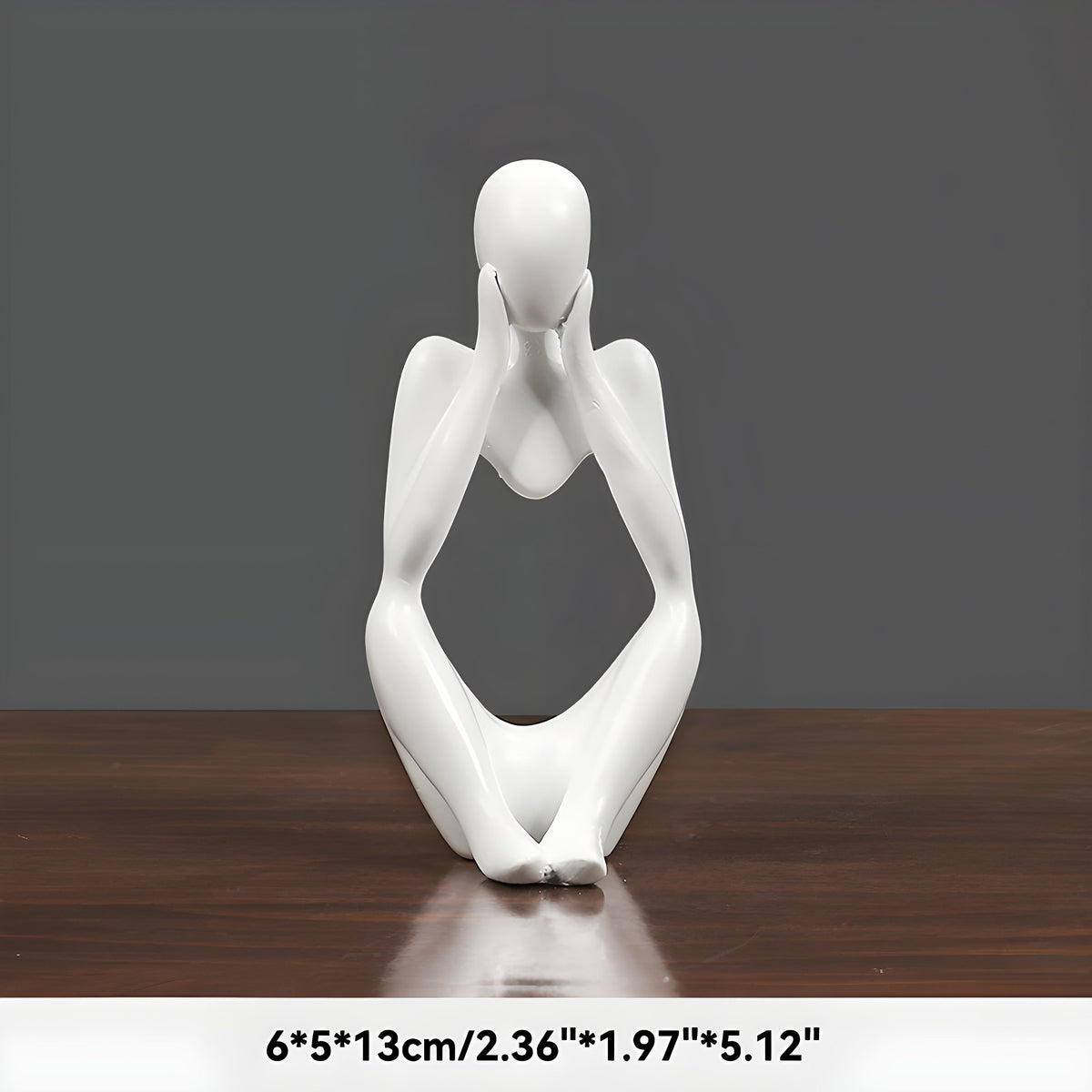 Abstrakter Denker Skulptur Wohnkultur