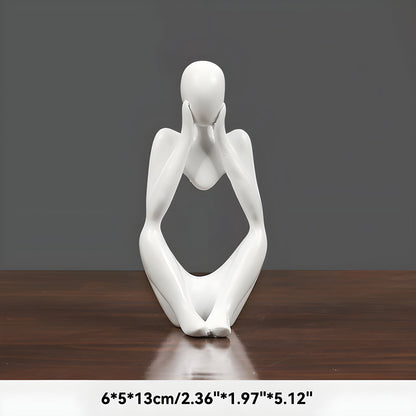 Abstrakter Denker Skulptur Wohnkultur