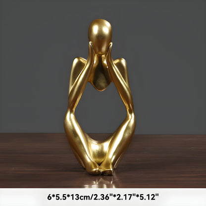 Abstrakter Denker Skulptur Wohnkultur