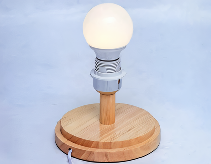 NatureHue Vintage Bambus Tischlampe Kreative Geflochtene Rattan Schreibtischlampe
