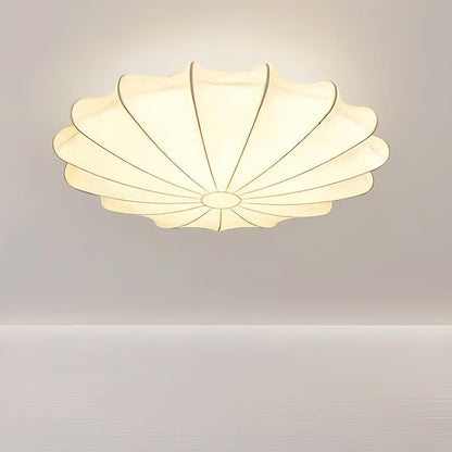 Schalenförmige Stoff-Deckenlampe Elegantes Design