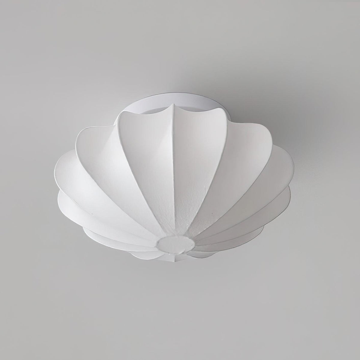 Schalenförmige Stoff-Deckenlampe Elegantes Design