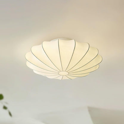 Schalenförmige Stoff-Deckenlampe Elegantes Design