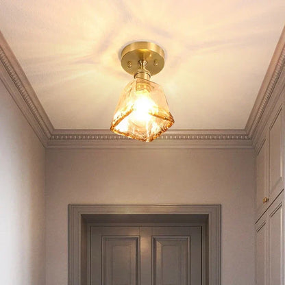 Nordic Deckenleuchte mit kreativem Glasschirm-Design – Modernes Design für Flur und Wohnzimmer