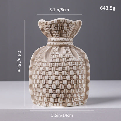 Textured Keramikvase