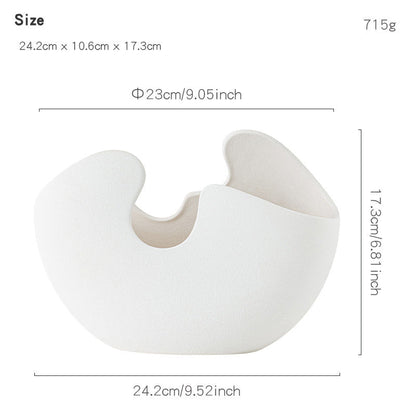 Elegante und moderne Keramikvase
