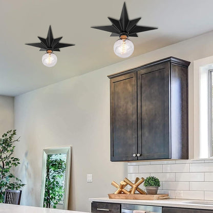 Moderne sternförmige Deckenlampe