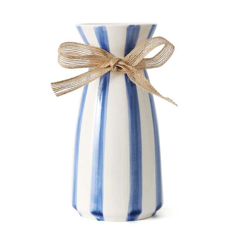 Elegante Keramikvase im Vintage-Stil