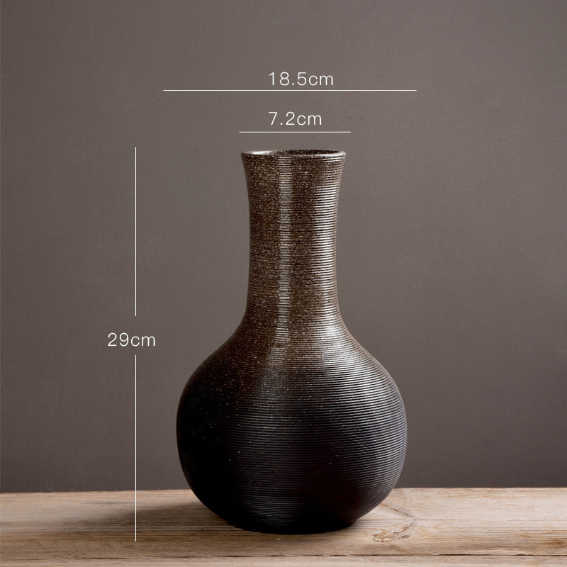 Dekorative Keramikvase