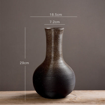 Dekorative Keramikvase