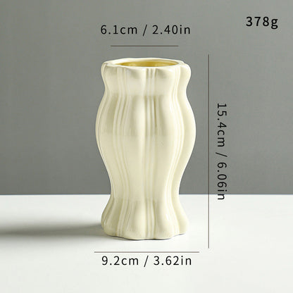 Elegante dekorative Keramikblumenvase