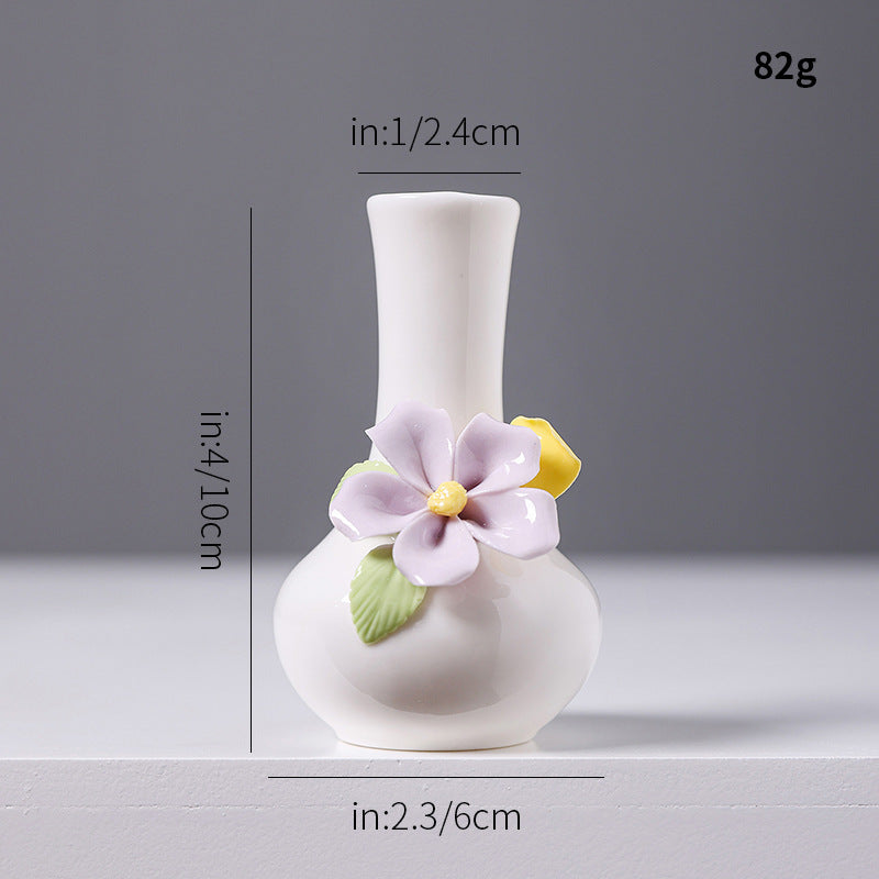 Florale Keramische Vase