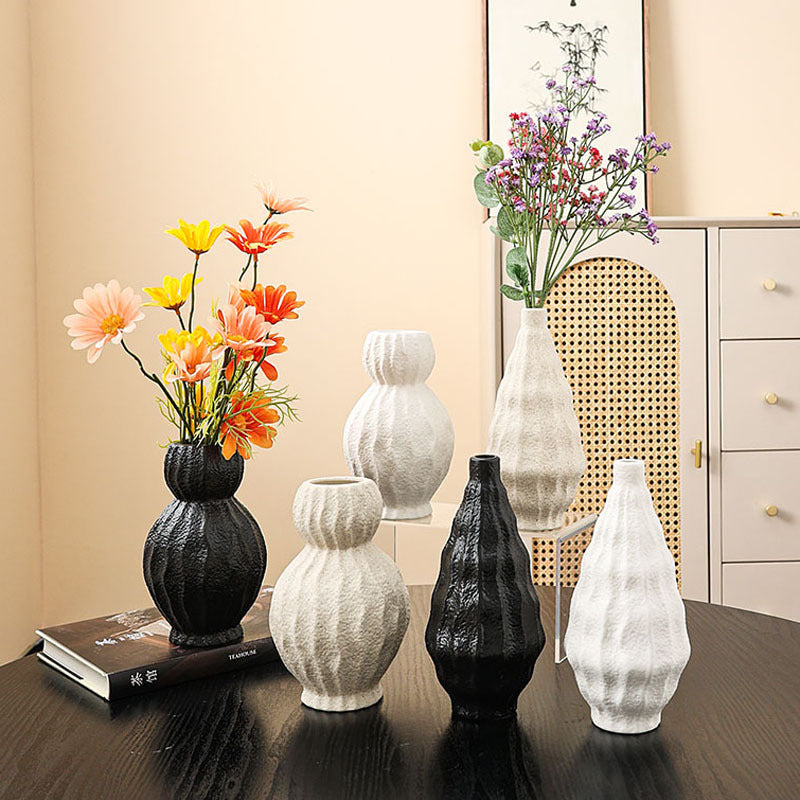 Dekorative Struktur Keramik Vase