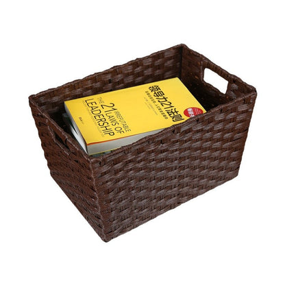 Stilvolle Aufbewahrungsbox mit dekorativem Stoffeinsatz
