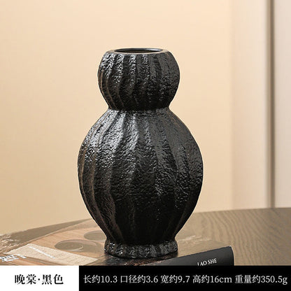 Dekorative Struktur Keramik Vase