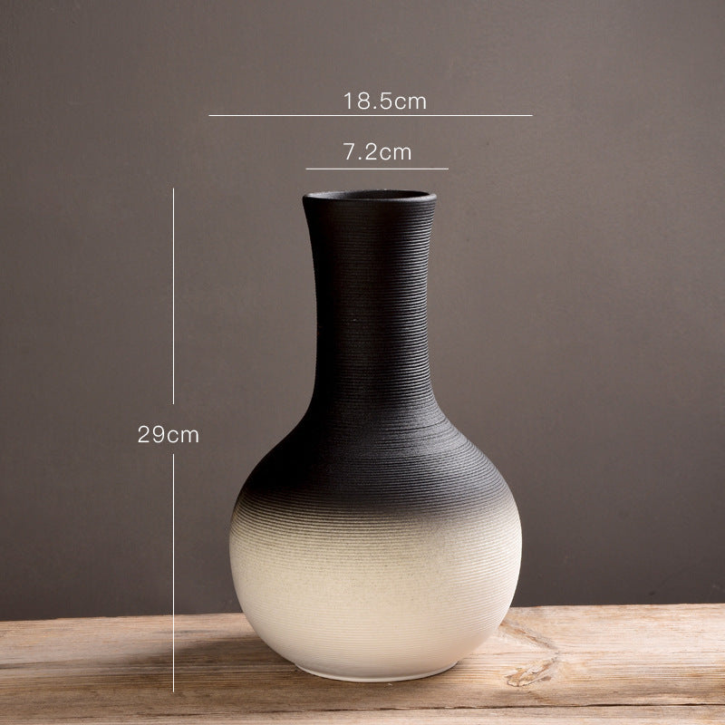 Dekorative Keramikvase