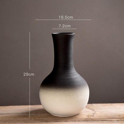 Dekorative Keramikvase