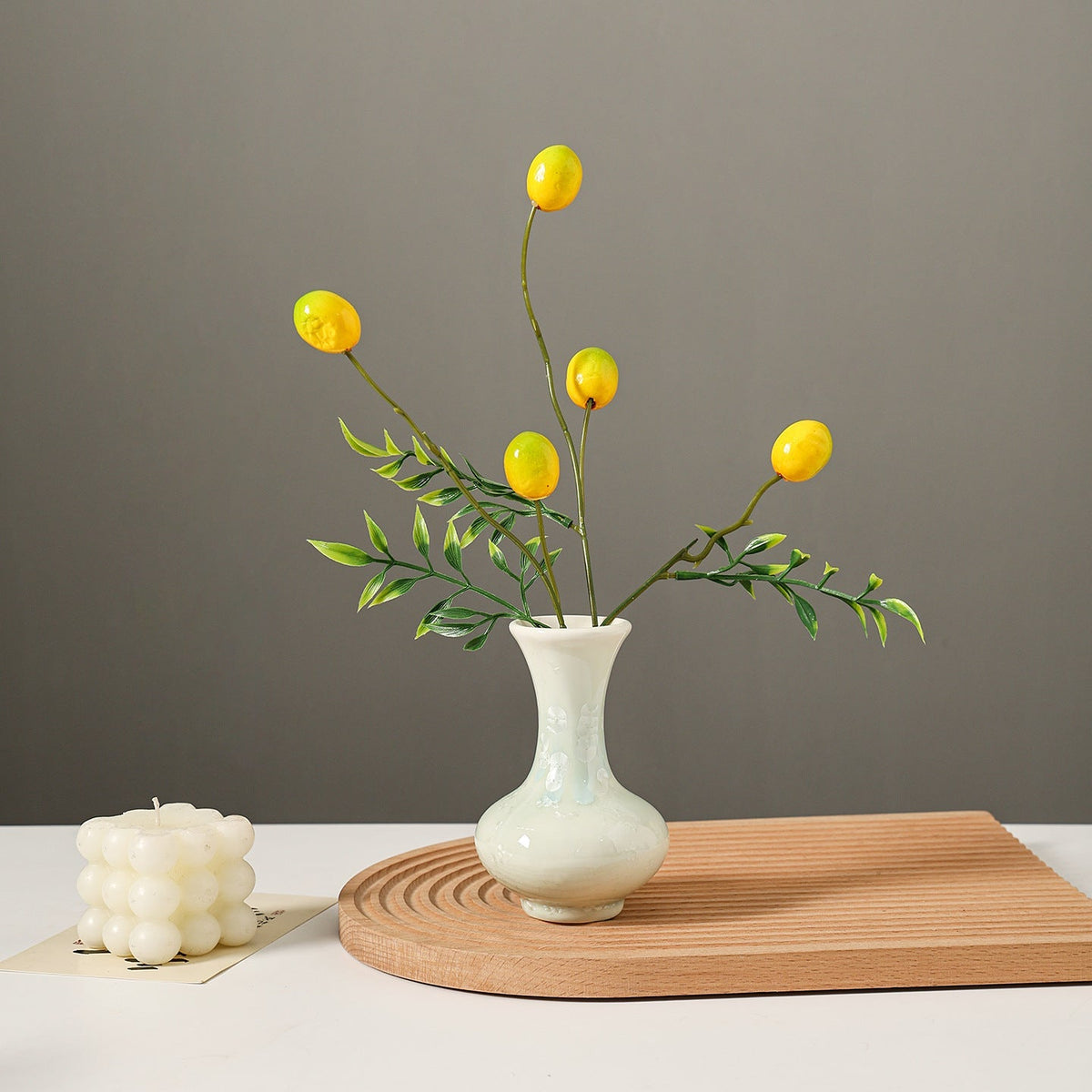 Dekorative Keramik Knospenvase