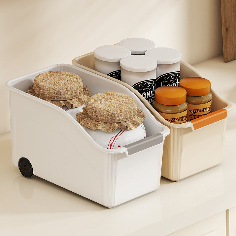 Praktische Aufbewahrungsbox mit Rollen