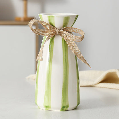 Elegante Keramikvase im Vintage-Stil