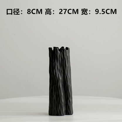 Dekorative Keramische Blumenfigur