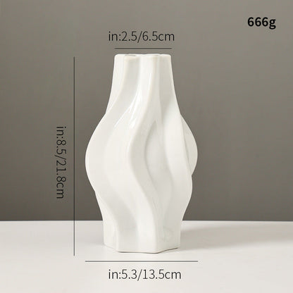 Dekorative Keramikvase Ornament