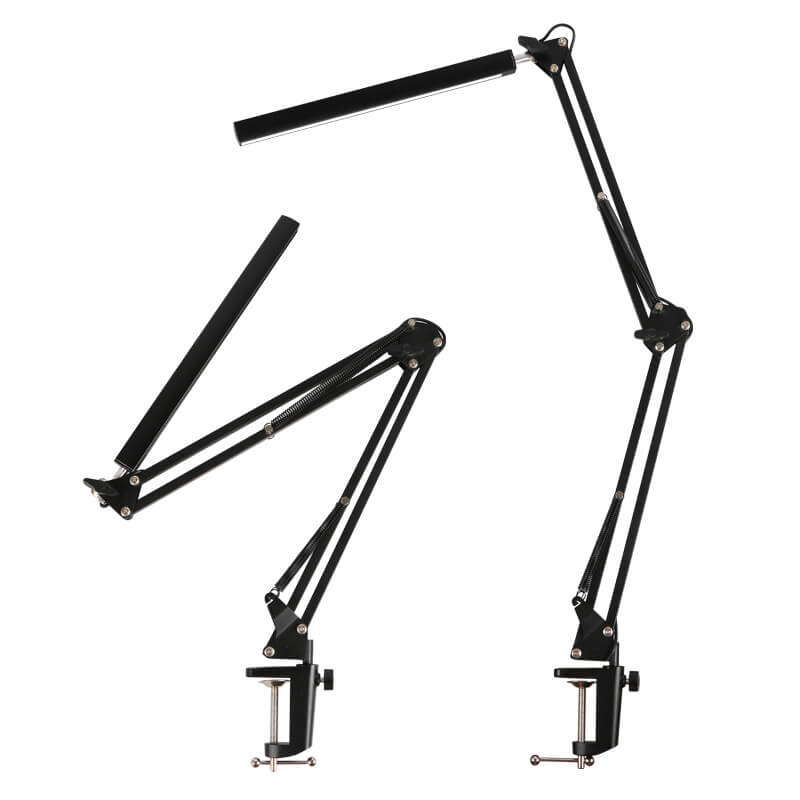 LED faltbare lange Arm Clip Augenschutz USB Leselampe Tischlampe