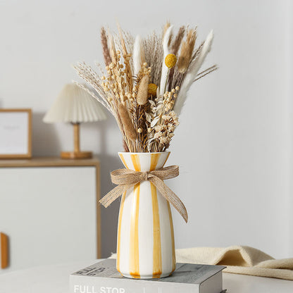 Elegante Keramikvase im Vintage-Stil