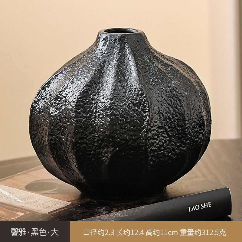 Moderne Skulpturale Dekorative Vase