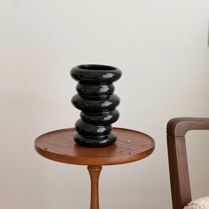 Skulpturale Statement Keramikvase
