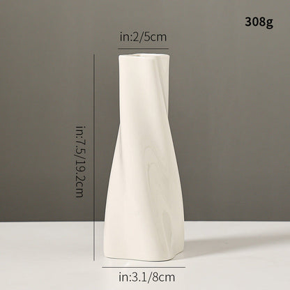Abstrakte Drehform dekorative Vase