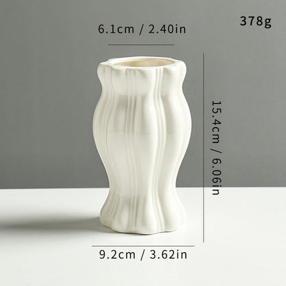 Elegante dekorative Keramikblumenvase