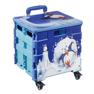Kinderlagerbox mit Rädern