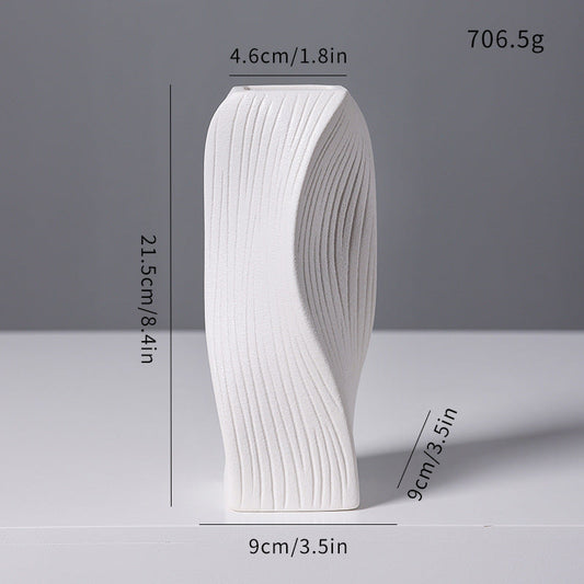 Moderne minimalistische Keramikvase