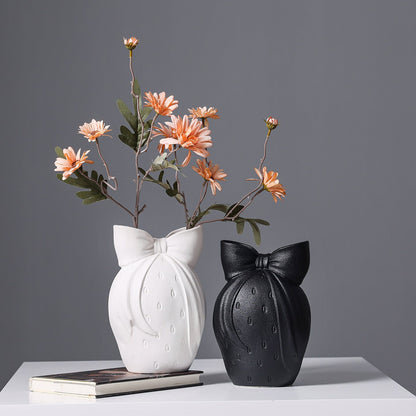 Nordic Knit-Top Keramikvase