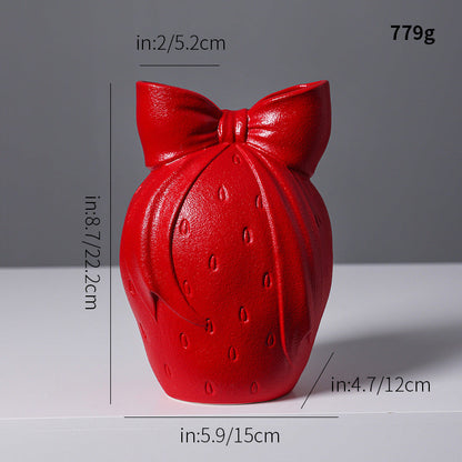 Nordic Knit-Top Keramikvase