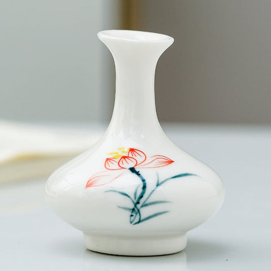 Elegante Blumenporzellanvase