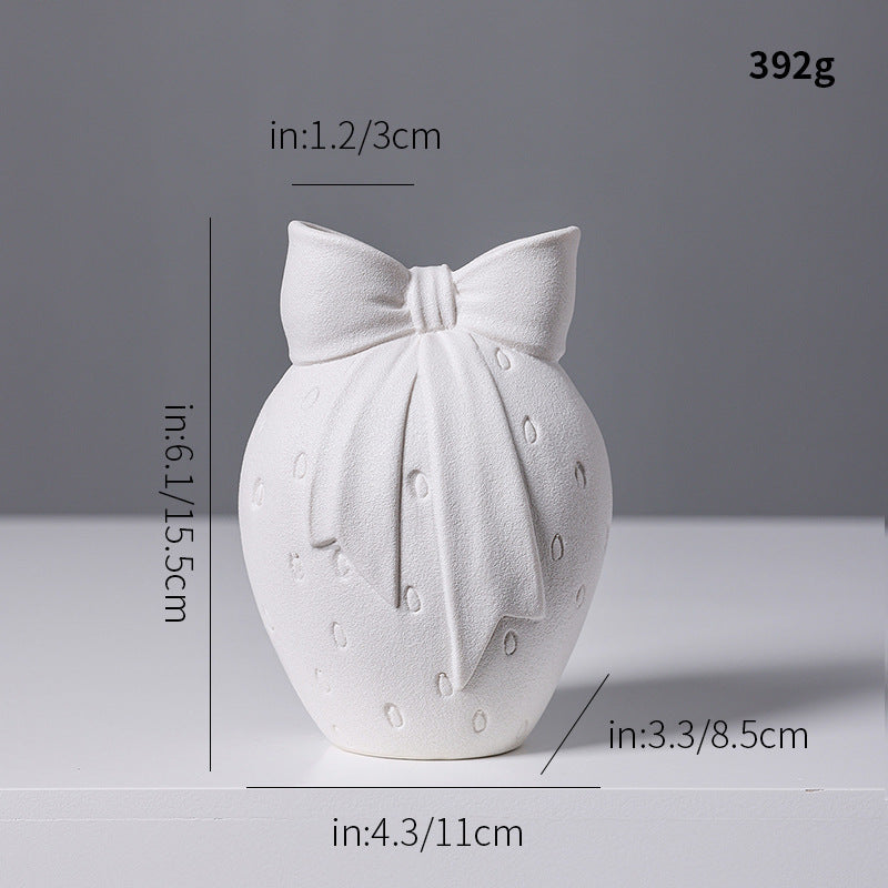 Nordic Knit-Top Keramikvase