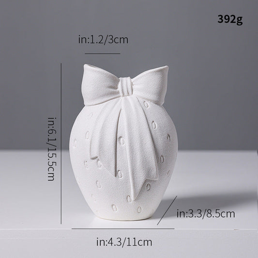 Nordic Knit-Top Keramikvase